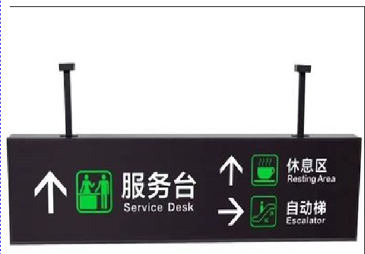  崇州吊牌灯箱制作流程。
