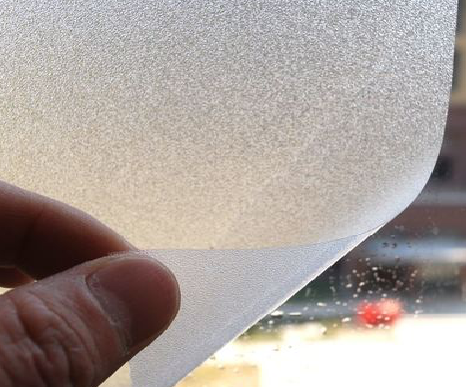  崇州玻璃门外面粘广告用什么材料好？